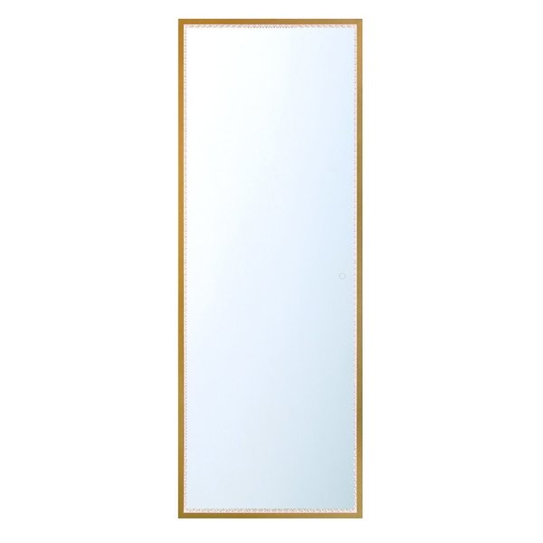 Eurofase Cerissa Modern LED Mirror, 1-Light, Rectangle, Dimmable, Gold 44369-026